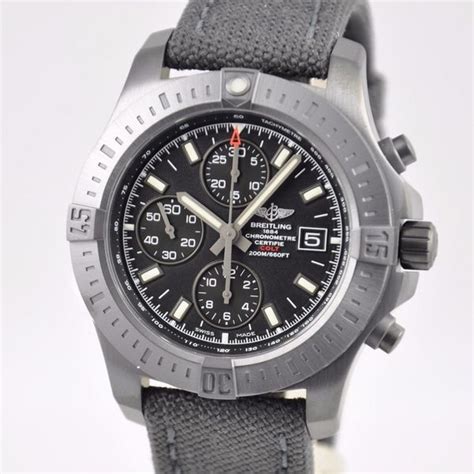 breitling colt chronograph blacksteel 44mm military canvas m1338810 bf01 review|Breitling Colt (M1338810.BF01.109W) .